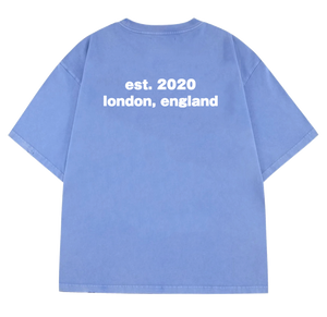 EST. TEE (BLUE/WHITE) heavencanwait.store