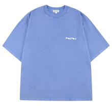 Load image into Gallery viewer, EST. TEE (BLUE/WHITE) heavencanwait.store