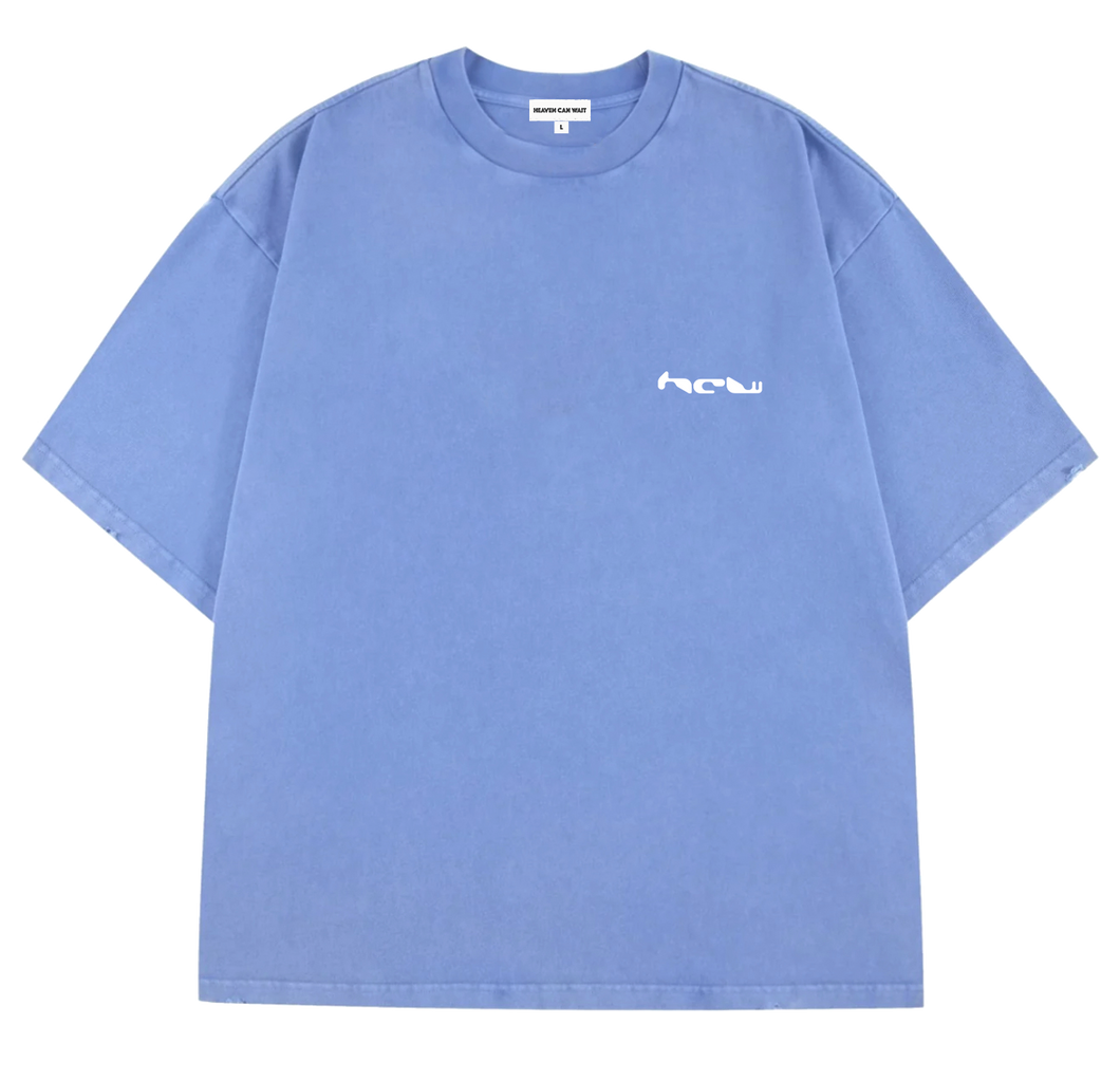 EST. TEE (BLUE/WHITE) heavencanwait.store