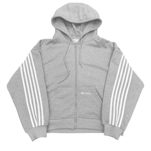V2 SPIKE HOODIE (GREY/WHITE) heavencanwait.store