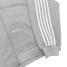 Load image into Gallery viewer, V2 SPIKE HOODIE (GREY/WHITE) heavencanwait.store