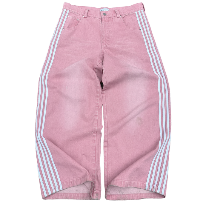 TRACK JEANS (PINK) heavencanwait.store