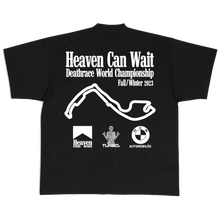 Load image into Gallery viewer, RACING TEE (BLACK) heavencanwait.store