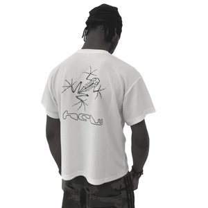 WAFFLE TEE (WHITE) heavencanwait.store